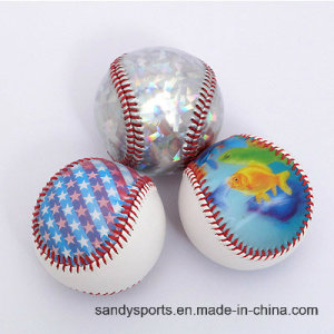 Custom Logo Promotion Colorful PVC Leather Baseball