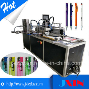 Fully Automatic Rotary Cylindrical Silk Screen Printing Machine for Lighter Making Machine