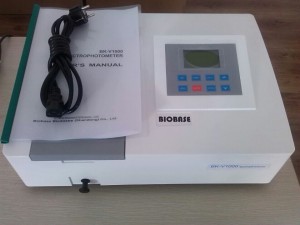 Double Beam Spectrophotometer Used on Ventilation Lab Hood/Exhaust System Furniture