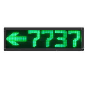 P7.62 Single Green Color 8 Digits LED Message Screen